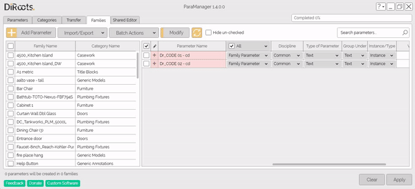ParaManager import shared parameters